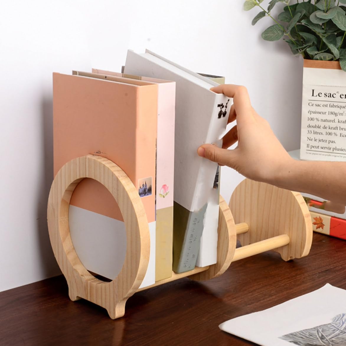 Amazon.co.jp: MJKQ9 ブックスタンド 斜め置き 本立て ブックエンド